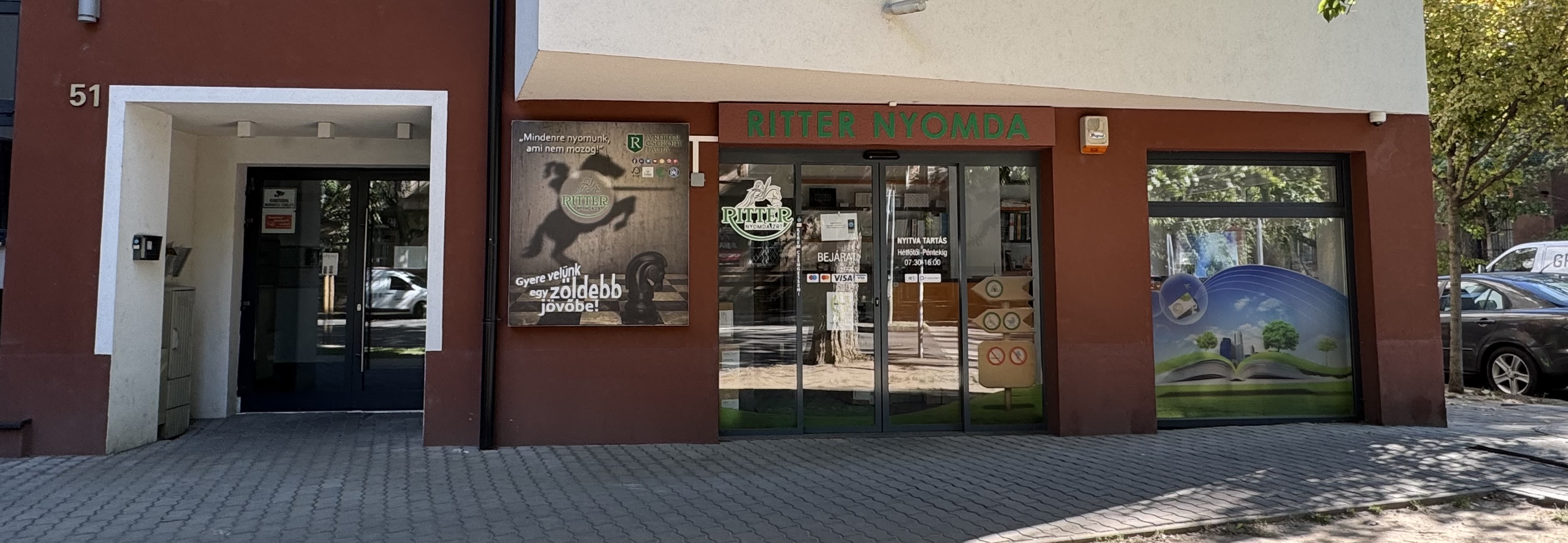 Ritter Nyomda üzlet